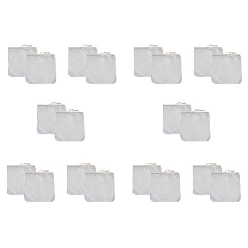 2 Pack Organic Reusable Cold Filters Bag