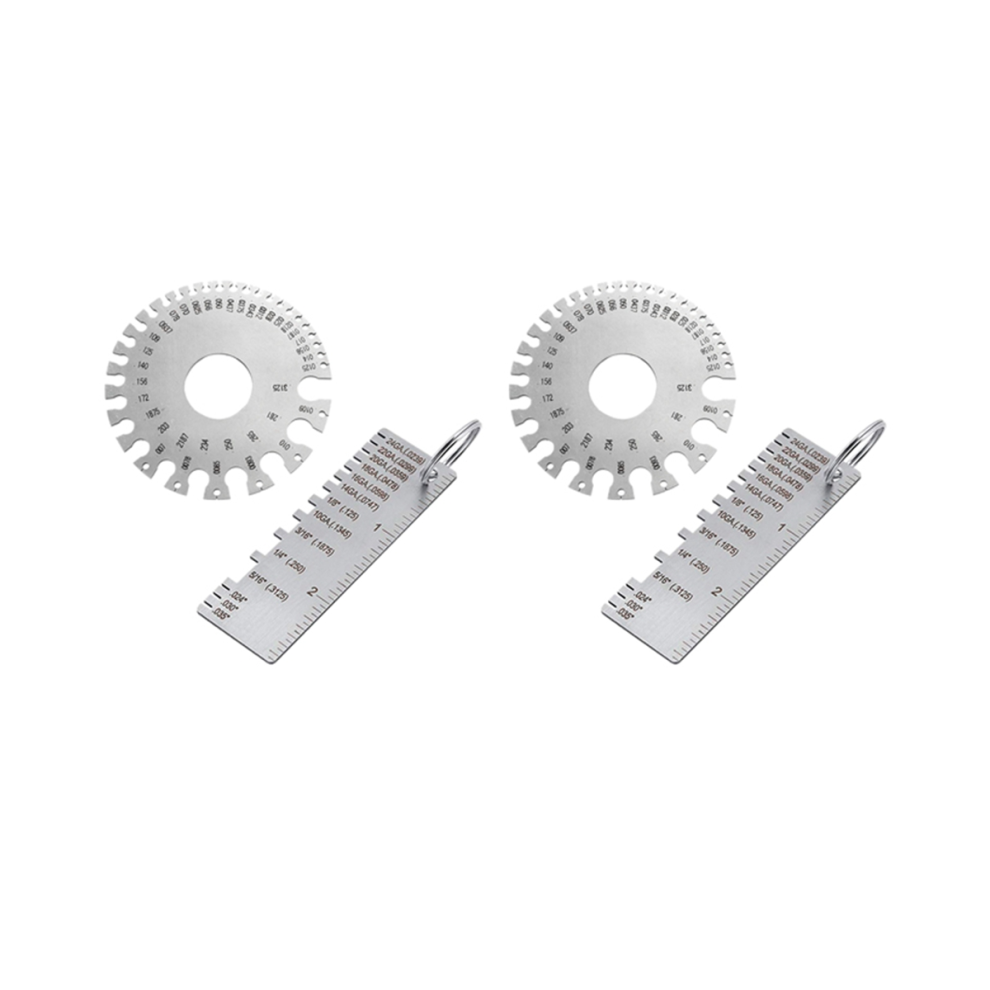 2 Pack Steel Welding Gauge Welding Gauge Wire Sizes Thickness Gauge-image-OPC-PJ2WNP2-NEW