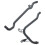 2 PCS Engine Heater Inlet Water Coolant Pipe for - E39 E46 7