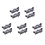 2 Pcs Car License Plate Lamp Shell for 2 3 M2 M3 2011-2013 1