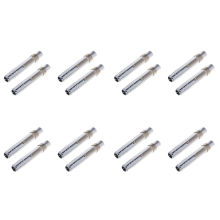 2 PCS Silver Aluminum alloy Chalk Keeper Holder