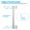 2 Pcs Door Latch Guard Plate Outswing Angle Latch Protector 11Inch 3