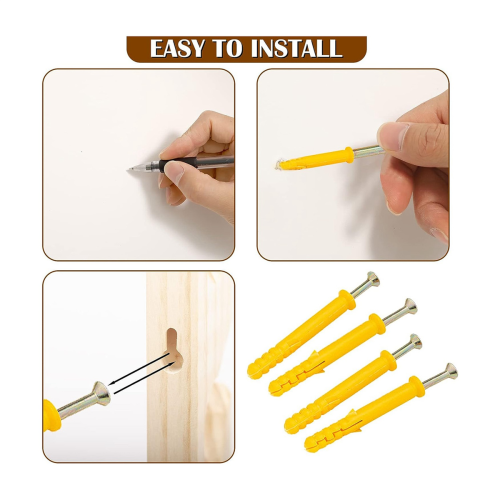 2 PCS Hat Rack for Wall Wooden Baseball Caps Organizer 1