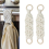 2 PCS Hanging Kitchen Towels Ring Crochet Hanging Dish Towel 2