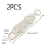 2 PCS Hanging Kitchen Towels Ring Crochet Hanging Dish Towel 3