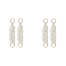 2 PCS Hanging Kitchen Towels Ring Crochet Hanging Dish Towel