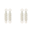 2 PCS Hanging Kitchen Towels Ring Crochet Hanging Dish Towel 1