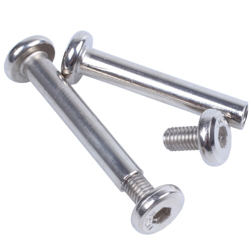 2 Sätze Ersatzräder/Achsen für Koffer, Außendurchmesser 40 mm 2