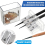 2 Pcs Carpenter Pencil Sharpener Long Point Manual Pencil Sharpener 6