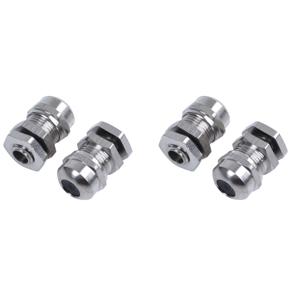 2 Stueck M8 Wasserdicht Kabelverschraubung Fuer 2-5Mm Kabel Draht 4713272672948