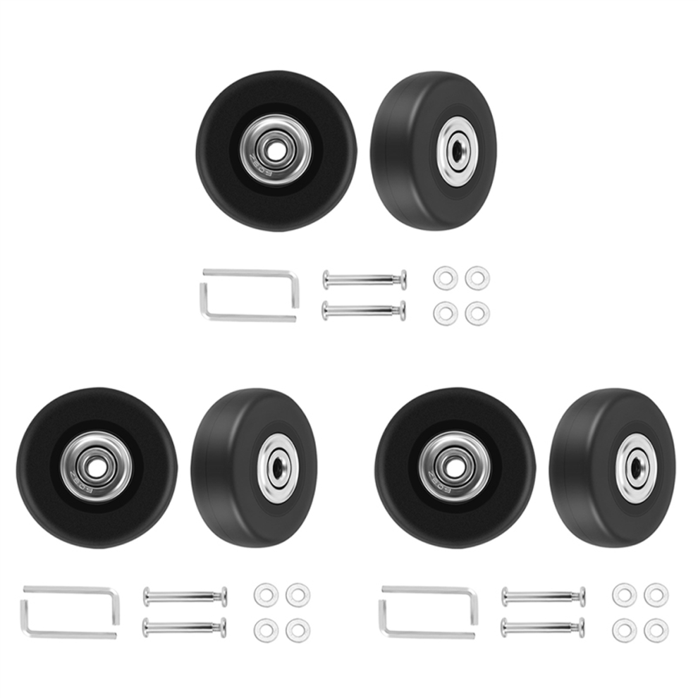 2 Sets of Luggage Suitcase Replacement Wheels Axles Repair Tool-image-OPC-PJ2WQBD-NEW