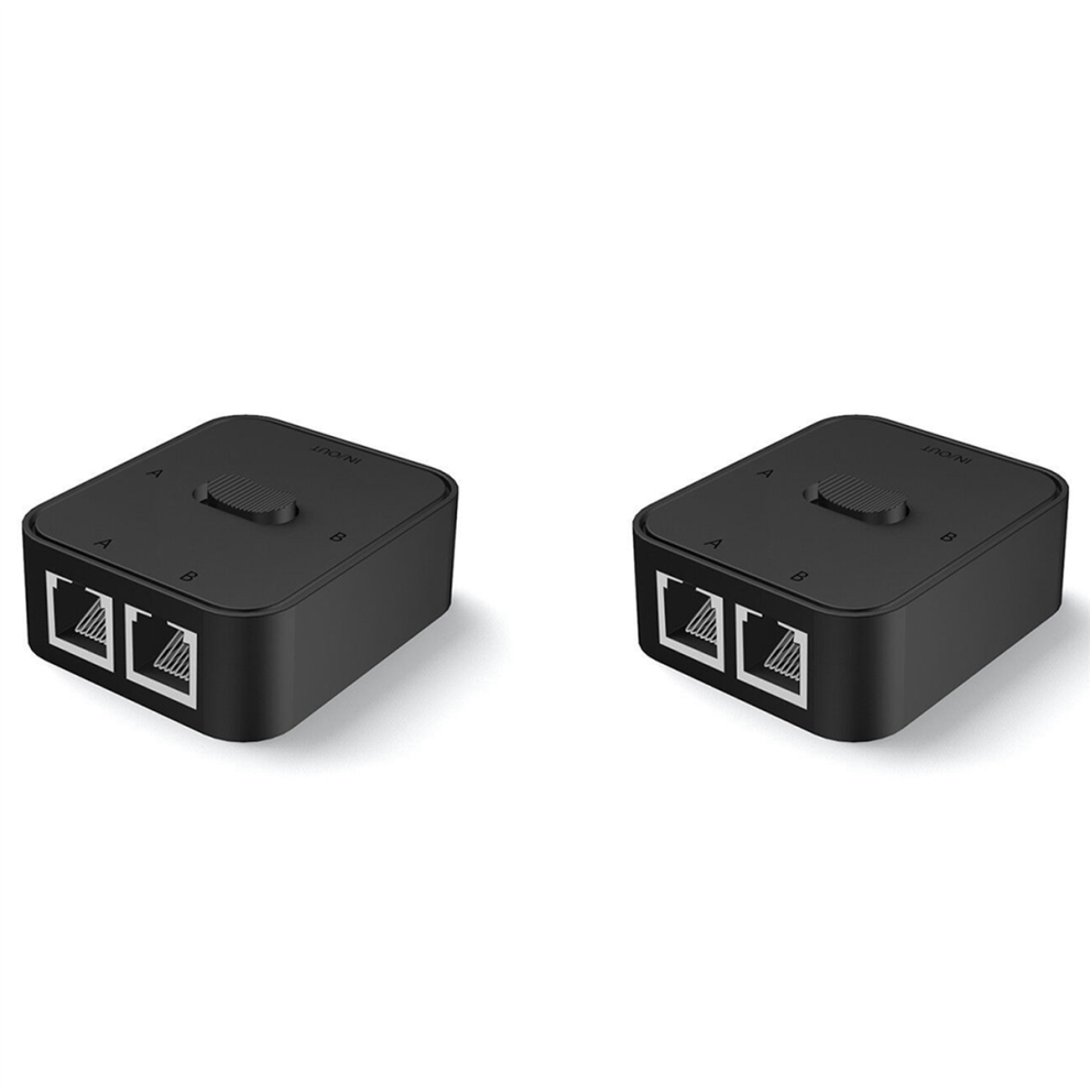 2 Port Rj45 Lan Cat6 Network Switch Selector 1000Mbps 4713272670654