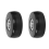 2 Sets Luggage Suitcase Replacement Wheels Tool 50 x 20 x 6.1mm 4