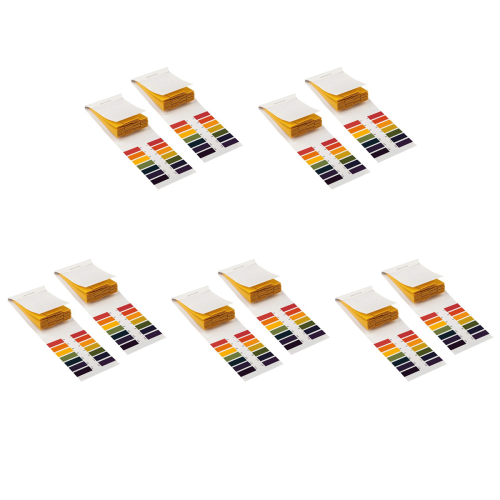 2 Set 160 Strips 1-14 PH Litmus Paper with Control Card