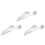 2 Pieces Stainless Steel Spaghetti Server Set,Pasta Spoon Server Fork 1