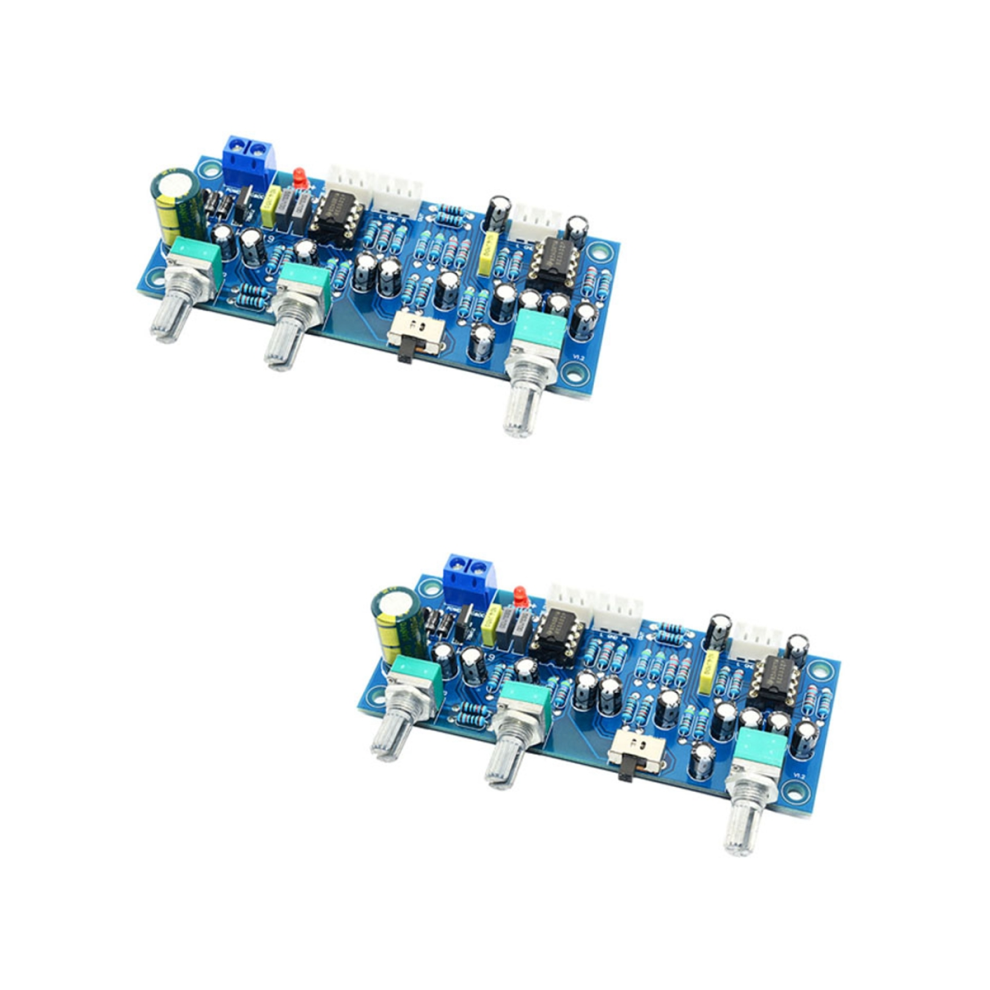 2.1 Channel Subwoofer Preamp Board Amplifier Board Preamplifier Blue 4713272695367