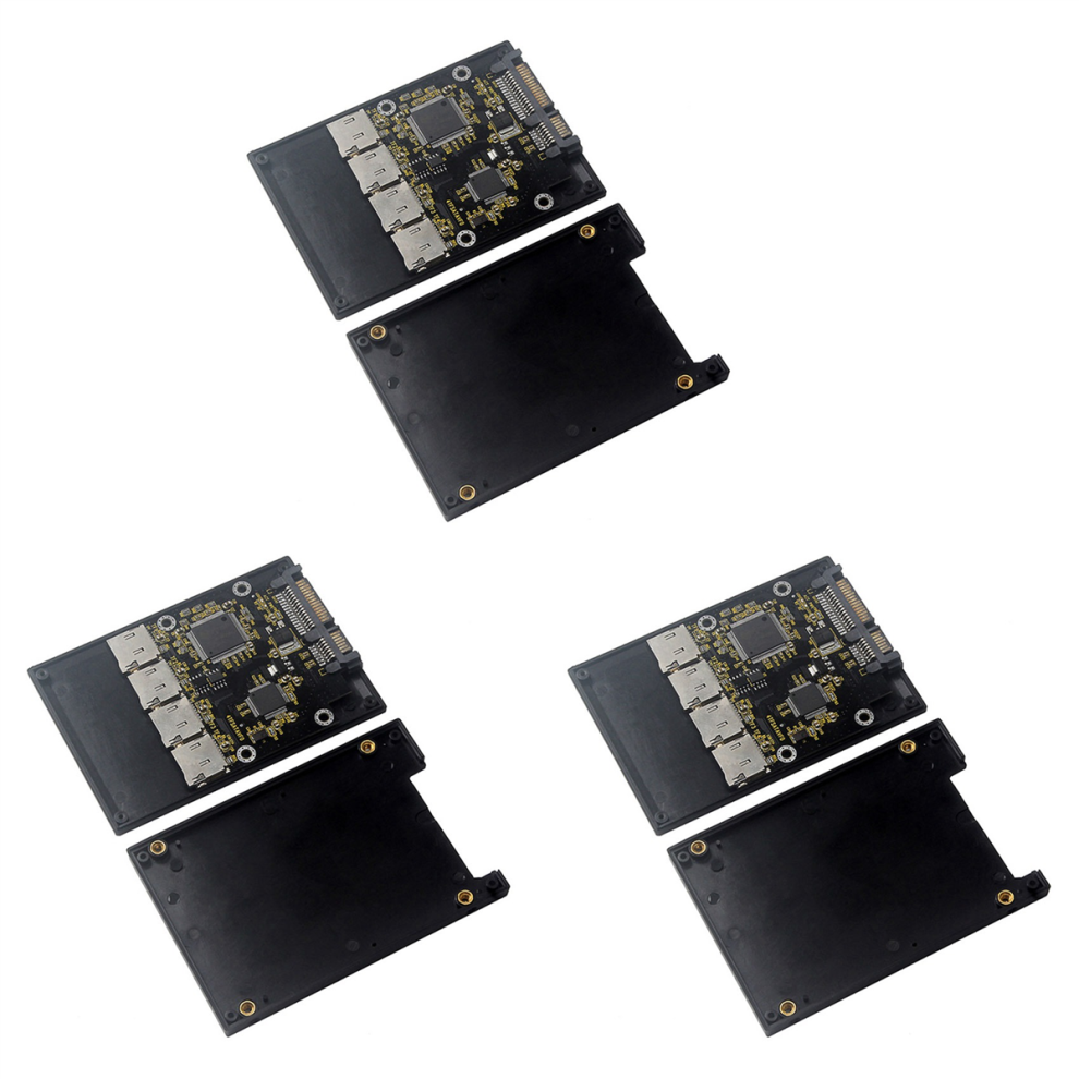 2.5 Inch 4 Tf To Sata Adapter Card, Self-Made Ssd Solid State Drive 4713272696326