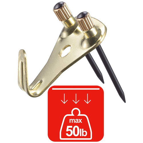 20 Pack 50 Lbs Picture Frame Hangers Hooks with Nails, Hanging Kit 2