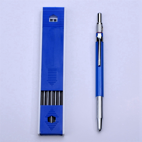 2.0mm Mechanical Pencil for Art Sketching with 12 Pcs Refill - Blue 1