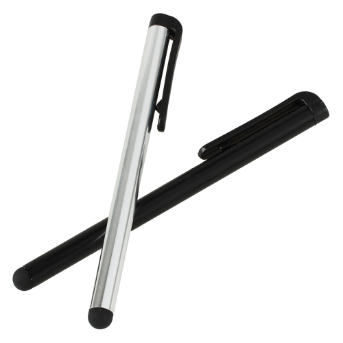 2 X Universal Stylus Pens for /Itouch/ 1 Silver 1 Black 1