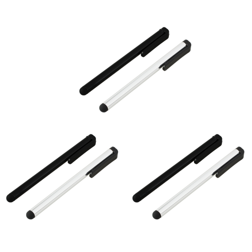 2 X Universal Stylus Pens for /Itouch/ 1 Silver 1 Black
