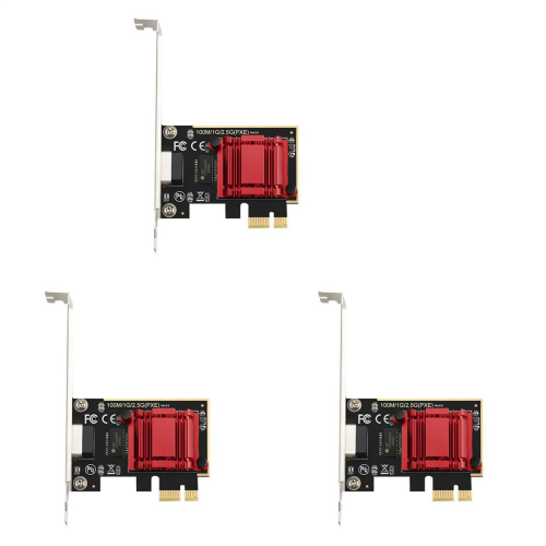 2.5G PCI-E to RJ45 Wifi Receiver Gigabit Diskless Network Card for PC