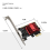 2.5G PCI-E to RJ45 Wifi Receiver Gigabit Diskless Network Card for PC 4