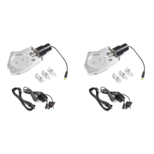 2.5in/63mm Electric Exhaust Cutout Valve Control Motor Cut Out Kit