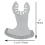 20 Pcs Multitool Diamond Blade for Grout Removal Oscillating Tool 6
