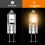 20 Pcs G4 Halogen Bulbs,20W 12V Halogen Light Bulbs 3