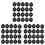 20 Pcs Fingerprint Fingerprint Ink Pad Mini Black Stamp Ink Pad 1