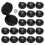 20 Pcs Fingerprint Fingerprint Ink Pad Mini Black Stamp Ink Pad 4