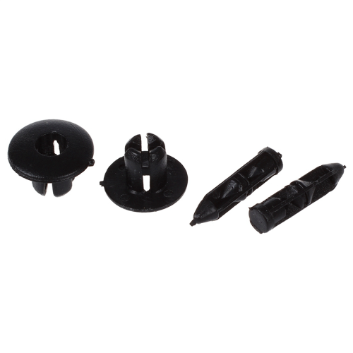 20 Pcs 7mm Hole Plastic Push Screw Rivet Fairing Panel Fixings Clips 1