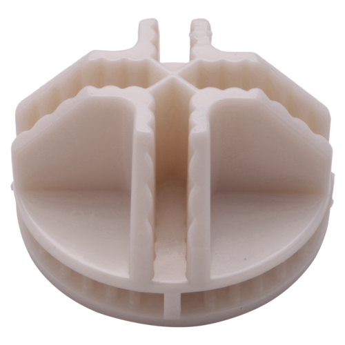 20 Pcs Grid Cube Connector ABS Connectors For Wire Shelving (White) 1