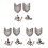 20 Pcs Stainless Steel L Bracket Corner Brace 1