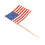 2000 American Flag Toothpicks Party Cupcake Decoration Sandwich 4