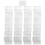 200Pcs Clear Plastic Label Holder Price Tag, for Storage Bins Labels 3