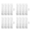 200Pcs Clear Plastic Label Holder Price Tag, for Storage Bins Labels 1