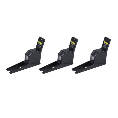 200Cm Stadiometer Black Wall Mounted Height Meter Growth Ruler