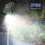2000 Lumen 160 LEDs Solar Wall Lights IP65 Waterproof Wired Motion 6
