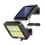 2000 Lumen 160 LEDs Solar Wall Lights IP65 Waterproof Wired Motion 4