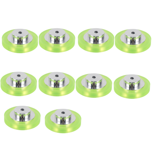 200Mm Aluminum Polyurethane Industrial Encoder Wheel Measuring Wheel