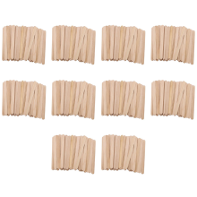 200 Pcs Sticks Ice Cream Sticks Wooden Popsicle Sticks 114MM Length