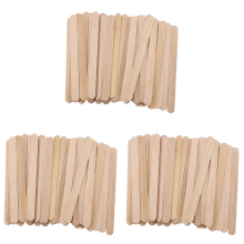 200 Pcs Sticks Ice Cream Sticks Wooden Popsicle Sticks 114MM Length