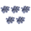 20 Piezas Estera Gris de Plastico Vehiculo 7mm x 16mm x 24mm 1