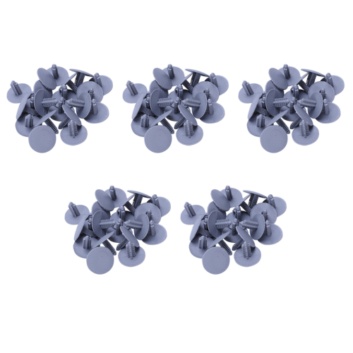 20 Piezas Estera Gris de Plastico Vehiculo 7mm x 16mm x 24mm