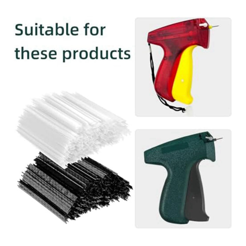 2000Pcs MicroTag Kit,0.5cm Garment Tag Barb Attachment Price Tags 1