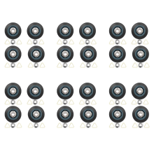 4Pack W10314173 Dryer Drum Roller Replacement