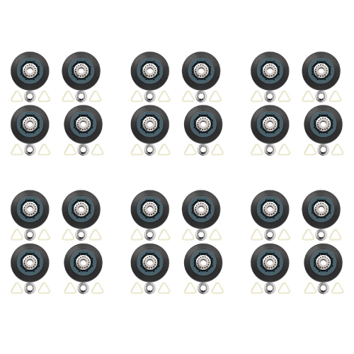 4Pack W10314173 Dryer Drum Roller Replacement