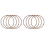 4Pack Microwave Roller Ring Microwave Oven Turntable Ring Plate 1